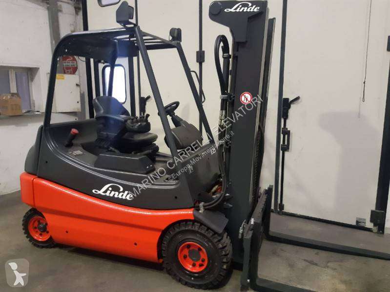 Carrello elevatore elettrico Linde E 25-02 usato