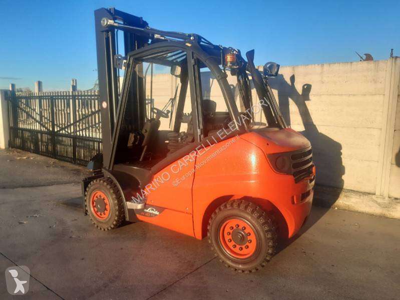 Carrello elevatore diesel Linde H 40 usato - Photo 3