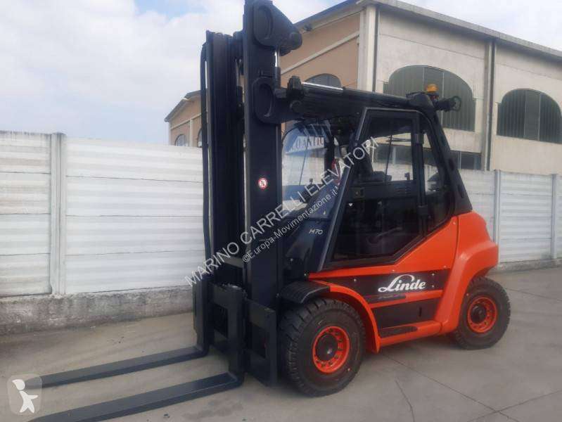 Carrello elevatore diesel Linde H70 usato - Photo 5