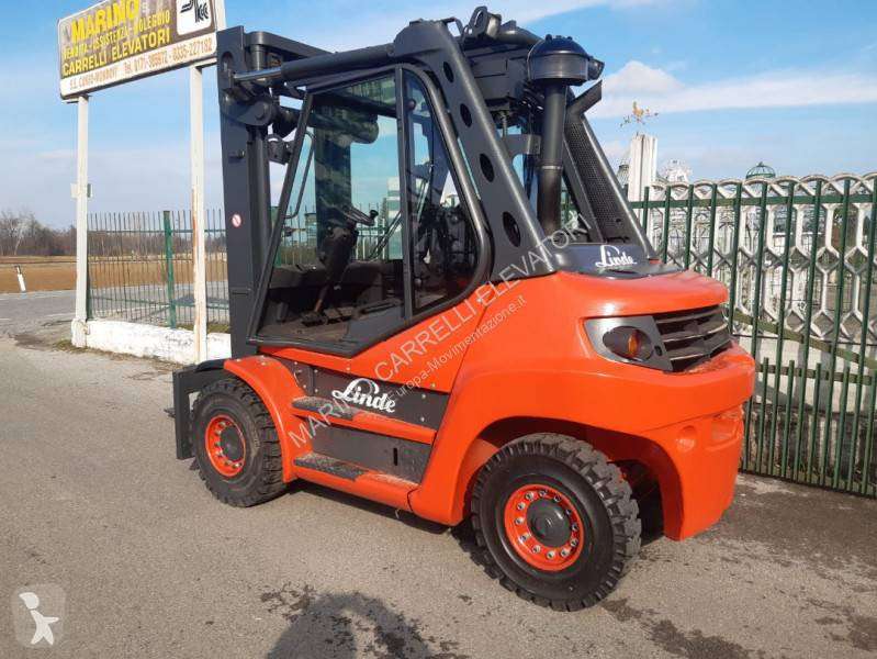 Carrello elevatore diesel Linde H 60 usato - Photo 4