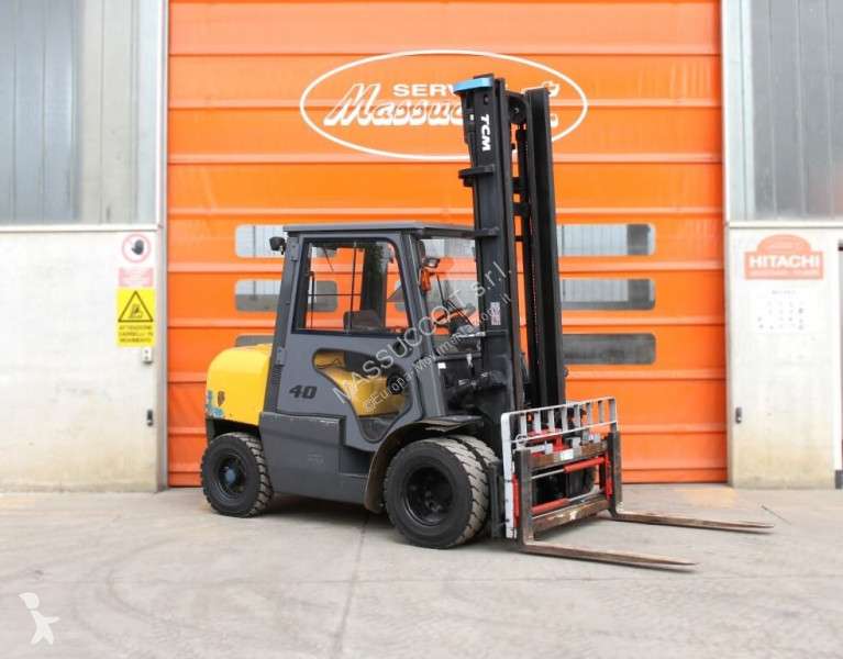 Carrello elevatore diesel TCM FD40T2 usato - Photo 11