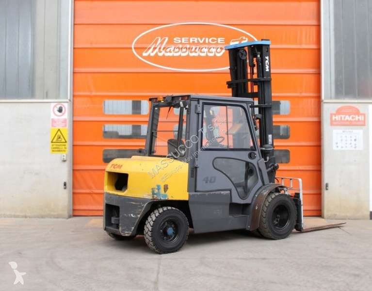 Carrello elevatore diesel TCM FD40T2 usato - Photo 13