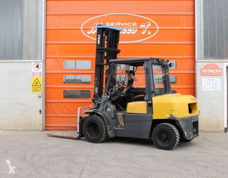 Carrello elevatore diesel TCM FD40T2 usato - Photo 3